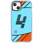 Lando Norris F1 Kryt iPhone 14 Plus