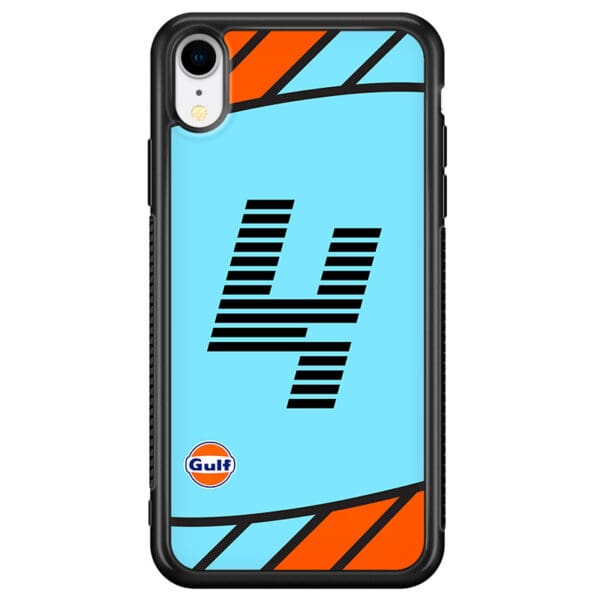 Lando Norris F1 Kryt iPhone XR