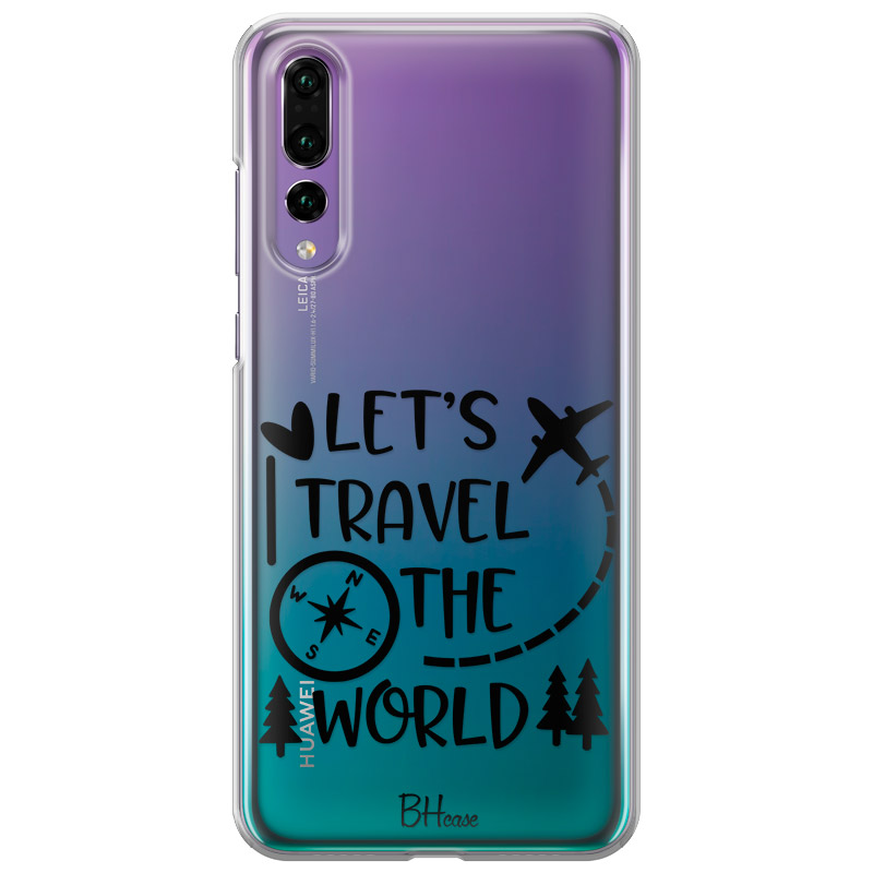 Let's Travel The World Kryt Huawei P20 Pro