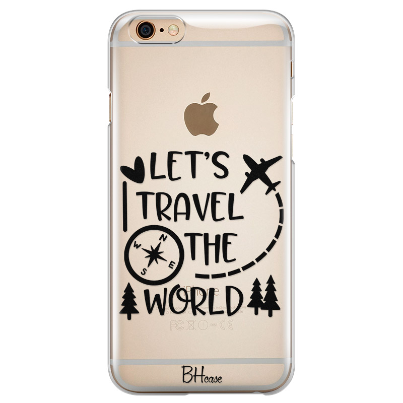 Let's Travel The World Kryt iPhone 6 Plus/6S Plus