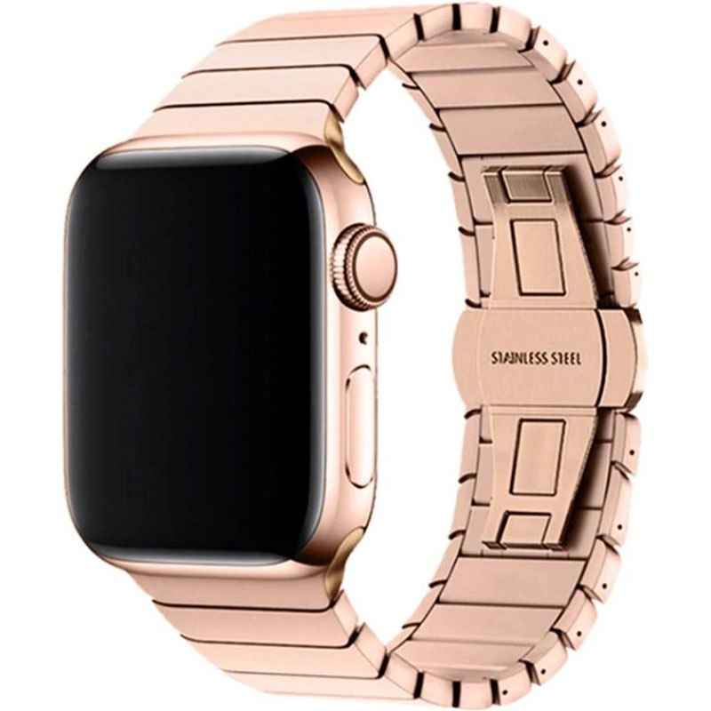 Link Náramok Apple Watch 45/44/42/Ultra Rose Gold
