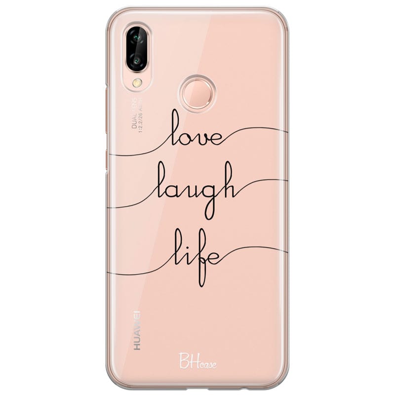 Love Laugh Life Kryt Huawei P20 Lite