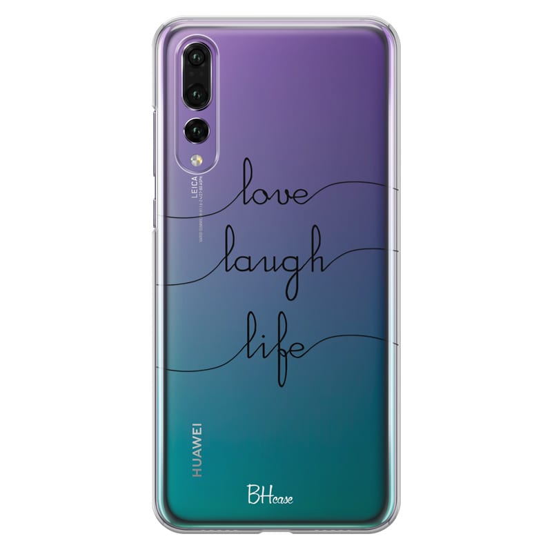 Love Laugh Life Kryt Huawei P20 Pro