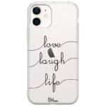 Love Laugh Life Kryt iPhone 12 Mini