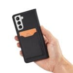 Magnet Card Pouch Card Wallet Card Holder Black Kryt Samsung Galaxy S22