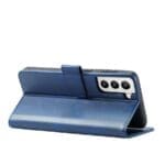 Magnet Elegant a Flap and Stand function Blue Kryt Samsung Galaxy S22