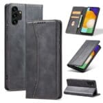 Magnet Fancy Pouch Wallet Card Holder Black Kryt Samsung Galaxy A13 5G