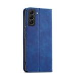 Magnet Fancy Pouch Wallet Card Holder Blue Kryt Samsung Galaxy S22 Plus