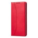 Magnet Fancy Pouch Wallet Card Holder Red Kryt Samsung Galaxy A13 5G