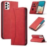 Magnet Fancy Pouch Wallet Card Holder Red Kryt Samsung Galaxy A53 5G