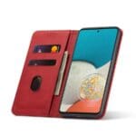 Magnet Fancy Pouch Wallet Card Holder Red Kryt Samsung Galaxy A53 5G