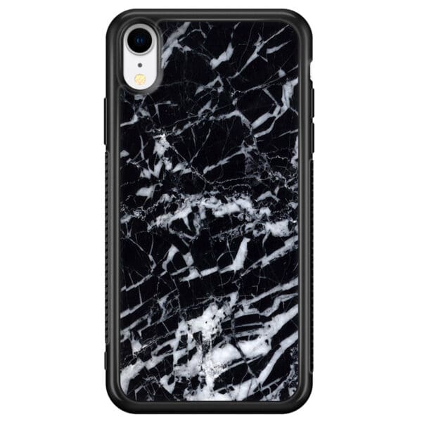 Marble Black Kryt iPhone XR