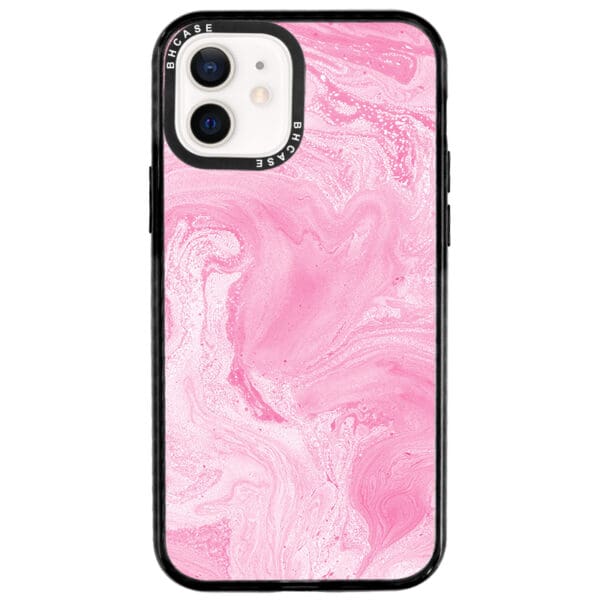 Marble Pink Kryt iPhone 12/12 Pro