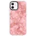 Marble Rose Pink Kryt iPhone 12 Mini