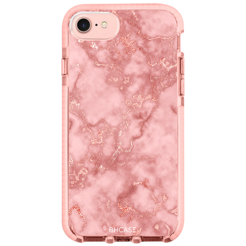 Marble Rose Pink Kryt iPhone 8/7/SE 2020/SE 2022