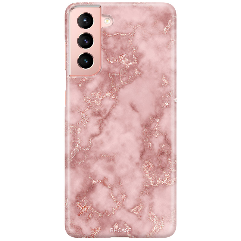 Marble Rose Pink Kryt Samsung S21