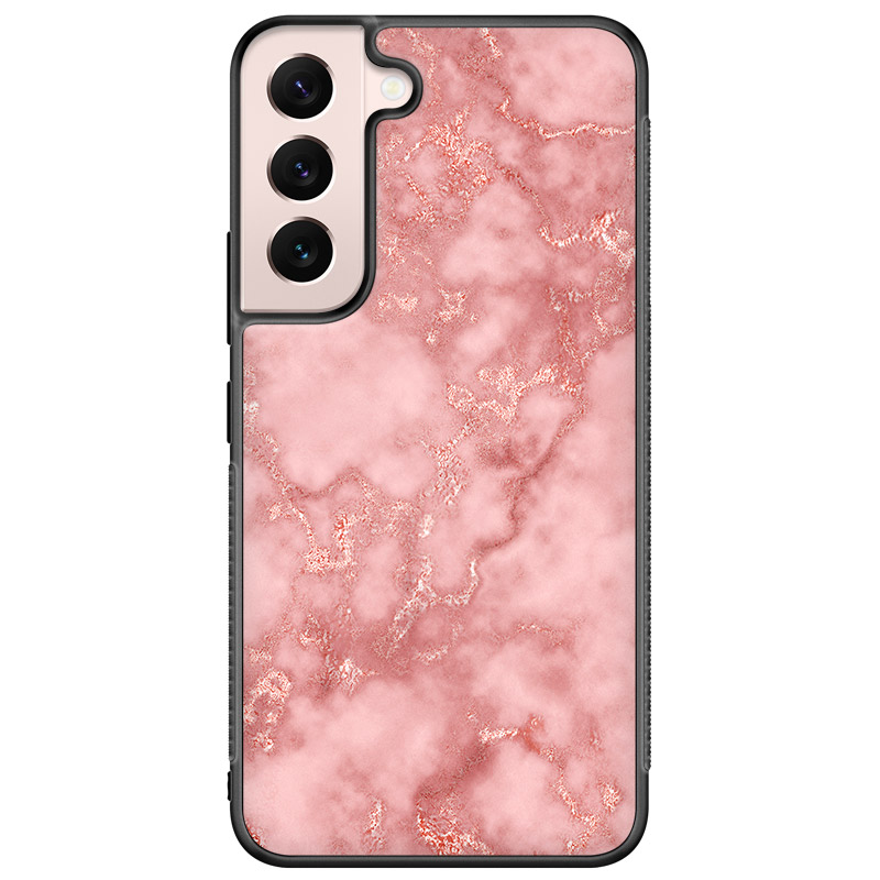 Marble Rose Pink Kryt Samsung Galaxy S22
