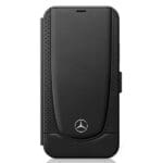 Mercedes MEFLBKP12LARMBK Black Book Urban Line Kryt iPhone 12 Pro Max