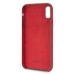 Mercedes MEHCI61SILRE Red Silicone Line Kryt iPhone XR