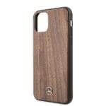 Mercedes MEHCN65VWOLB Hard Brown Wood Line Walnut Kryt iPhone 11 Pro Max