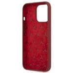 Mercedes MEHCP13LSILRE Red Silicone Line Kryt iPhone 13 Pro
