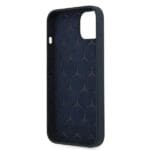 Mercedes MEHCP13SSILNA Navy Silicone Line Kryt iPhone 13 Mini
