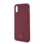 Mercedes MEHCPXSILRE Red Kryt iPhone XS/X
