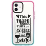 Mom Coffee Wine Kryt iPhone 12/12 Pro