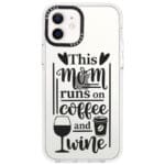 Mom Coffee Wine Kryt iPhone 12/12 Pro