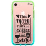 Mom Coffee Wine Kryt iPhone 8/7/SE 2020/SE 2022