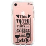 Mom Coffee Wine Kryt iPhone 8/7/SE 2020/SE 2022