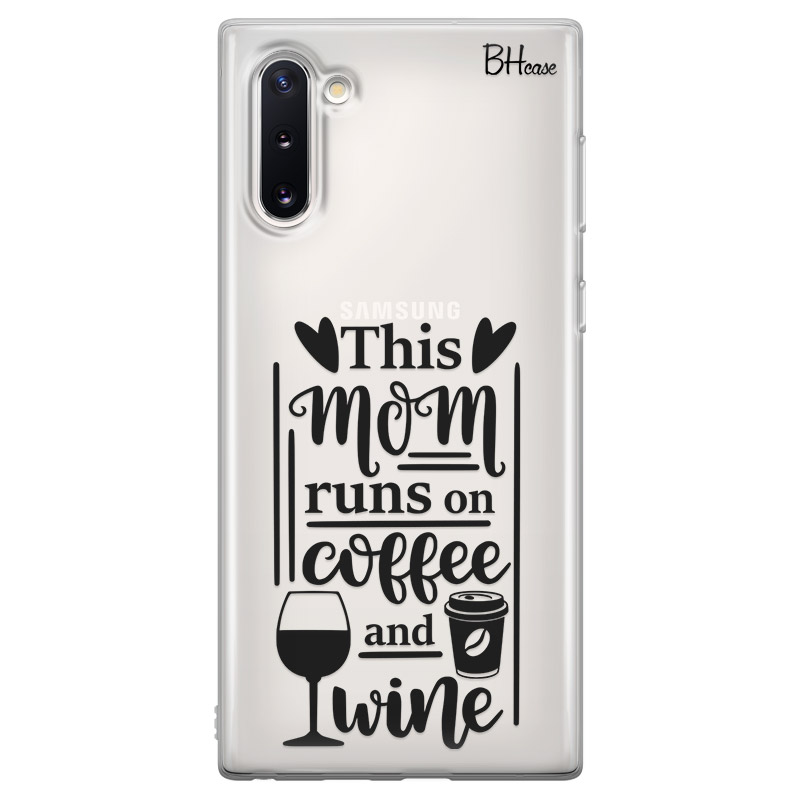 Mom Coffee Wine Kryt Samsung Note 10
