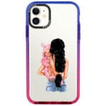 Mother Black Haired With Girl Kryt iPhone 11