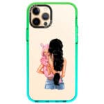 Mother Black Haired With Girl Kryt iPhone 12 Pro Max