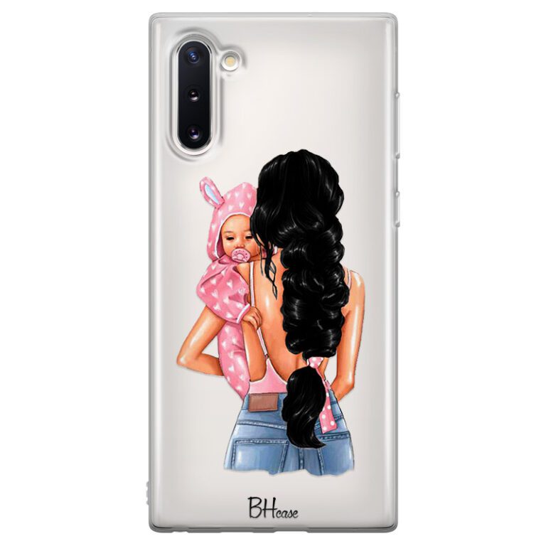 Mother Black Haired With Girl Kryt Samsung Note 10