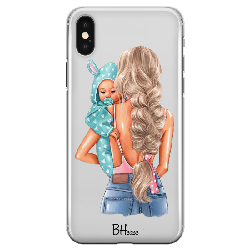 Mother Blonde With Boy Kryt iPhone XS Max