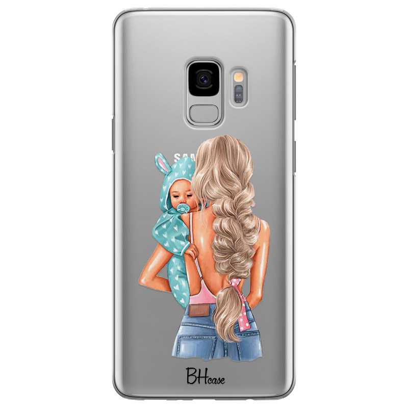 Mother Blonde With Boy Kryt Samsung S9