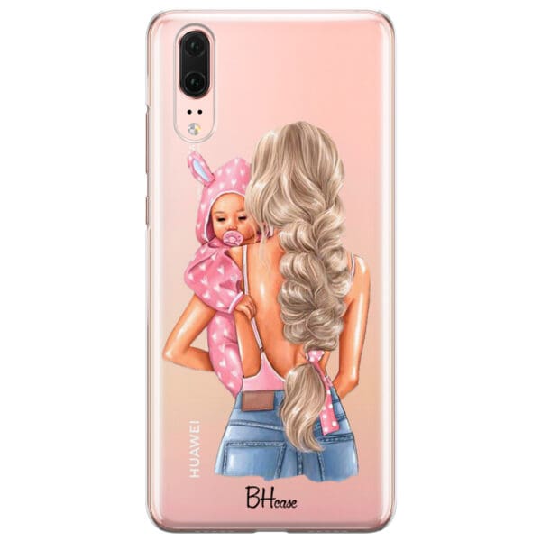 Mother Blonde With Girl Kryt Huawei P20
