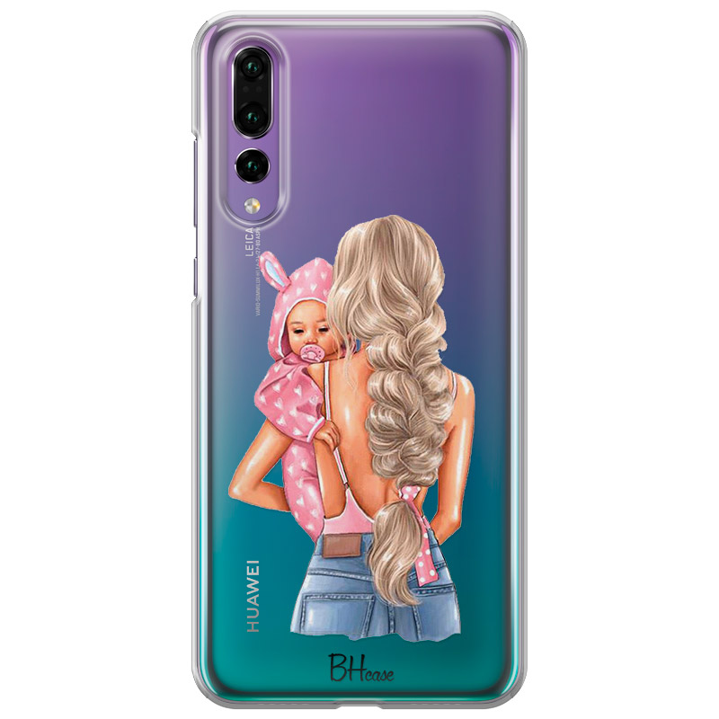 Mother Blonde With Girl Kryt Huawei P20 Pro