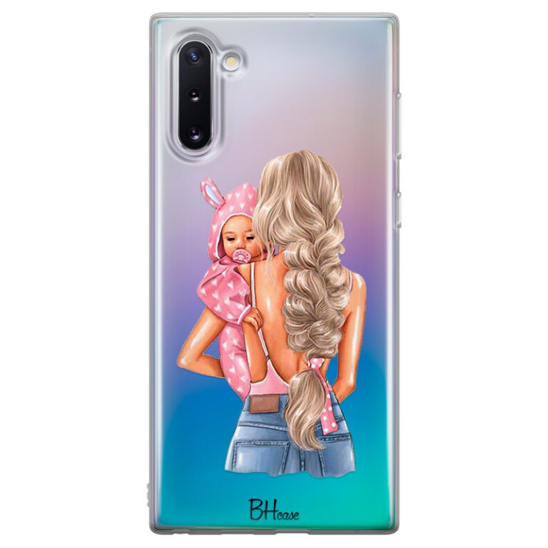 Mother Blonde With Girl Kryt Samsung Note 10