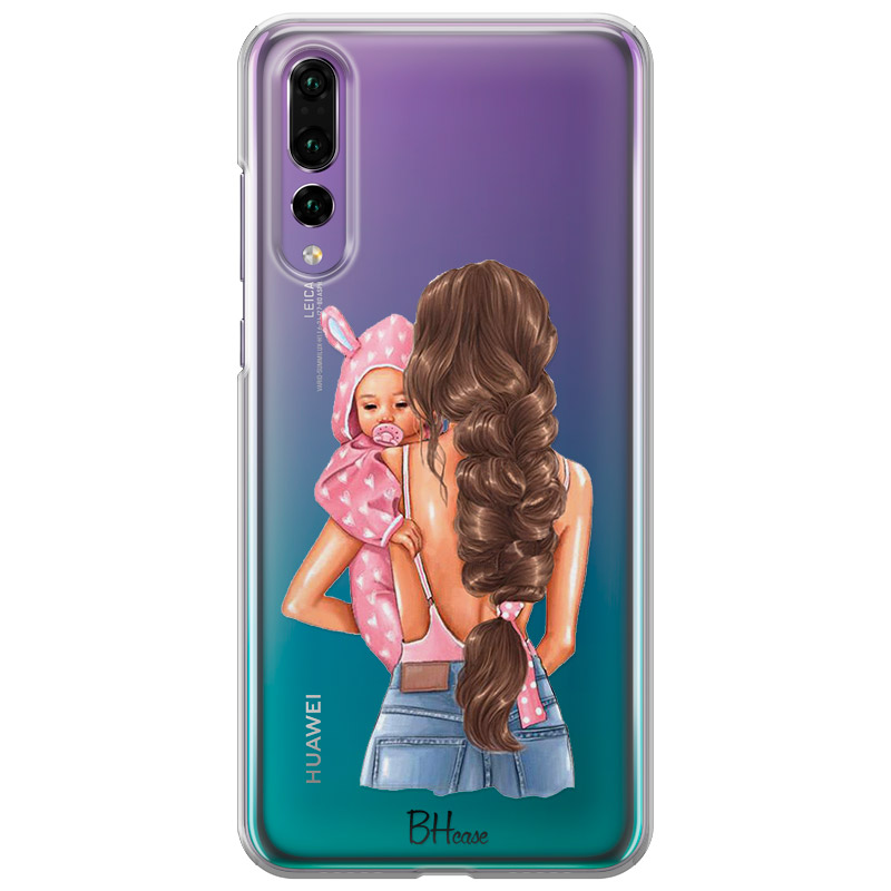 Mother Brunette With Girl Kryt Huawei P20 Pro