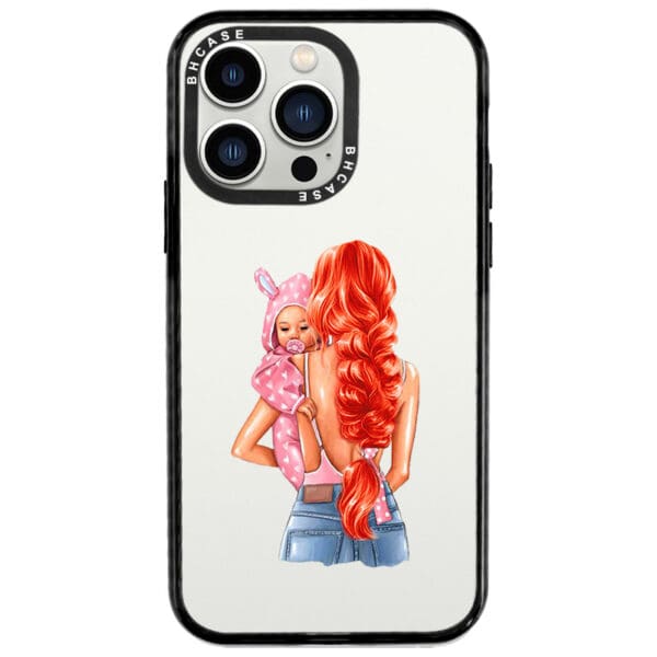 Mother Redhead With Girl Kryt iPhone 13 Pro