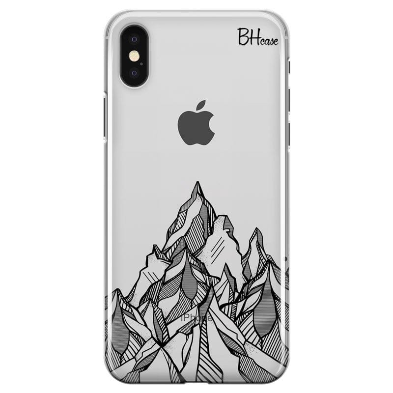 Mountains Geometric Kryt iPhone X/XS