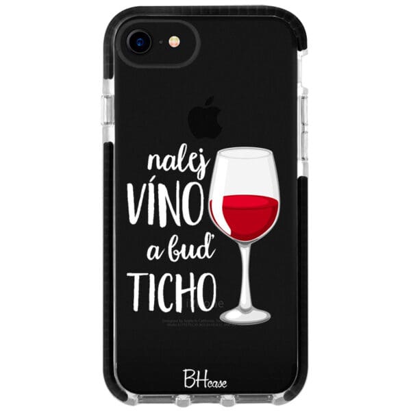 Nalej Víno A Buď Ticho Kryt iPhone 8/7/SE 2020/SE 2022