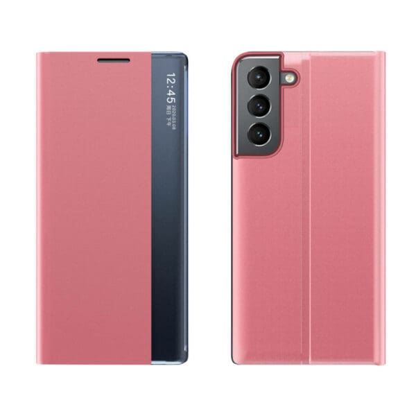 New Sleep Stand function Pink Kryt Samsung Galaxy S22 Plus