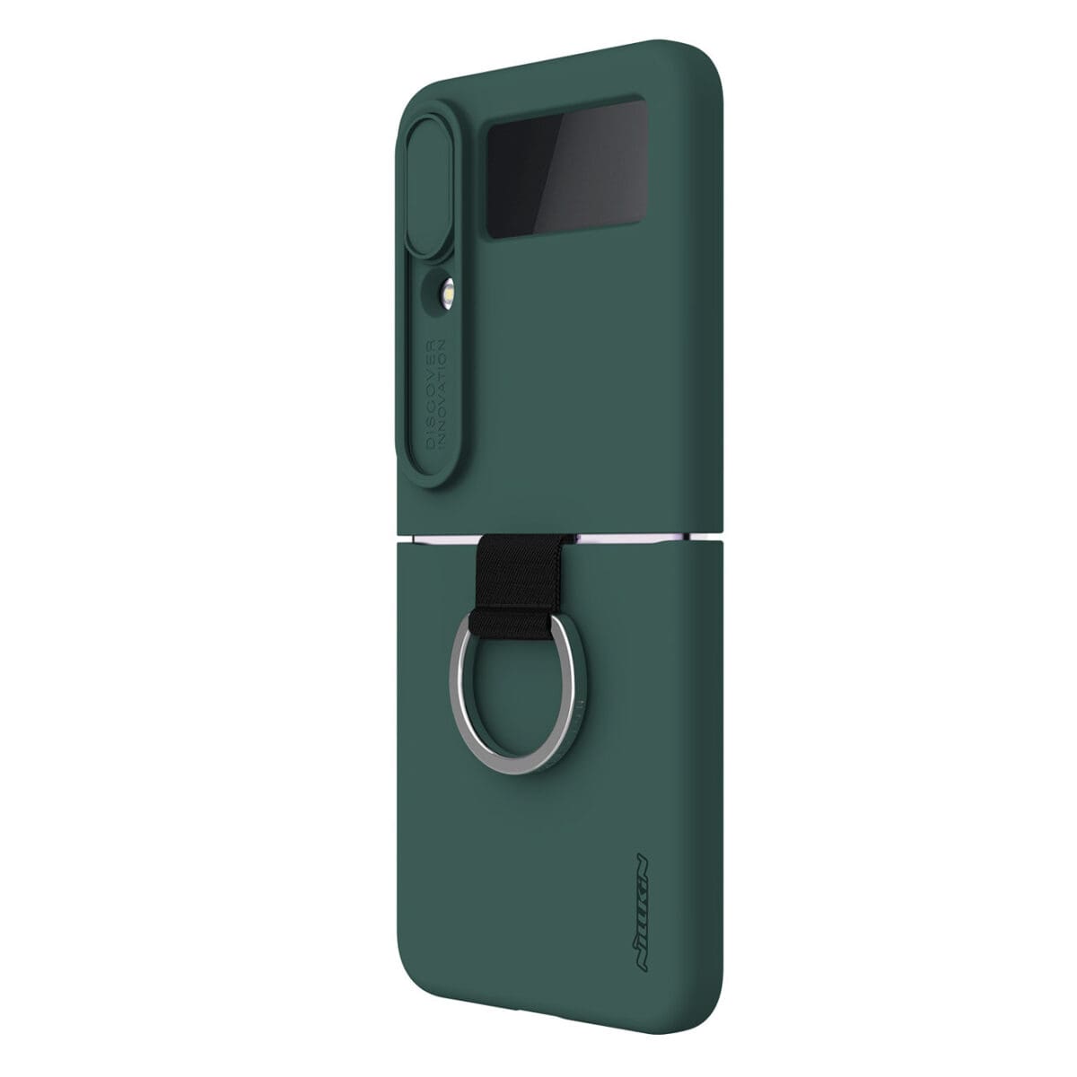 Nillkin CamShield Silky Silicone Green Kryt Samsung Galaxy Z Flip 4