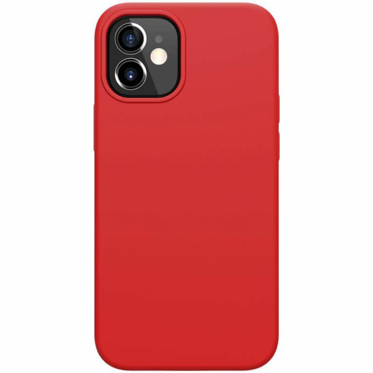 Nillkin Flex Pure Liquid Silicone Red Kryt iPhone 12 Mini