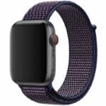 Nylonový Náramok Apple Watch SE/10/9/8/7/6/5/4/3/Ultra 1/ Ultra2 (44/45/46/49mm) Indigo