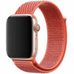 Nylonový Náramok Apple Watch SE/10/9/8/7/6/5/4/3/Ultra 1/ Ultra2 (44/45/46/49mm) Nectarine