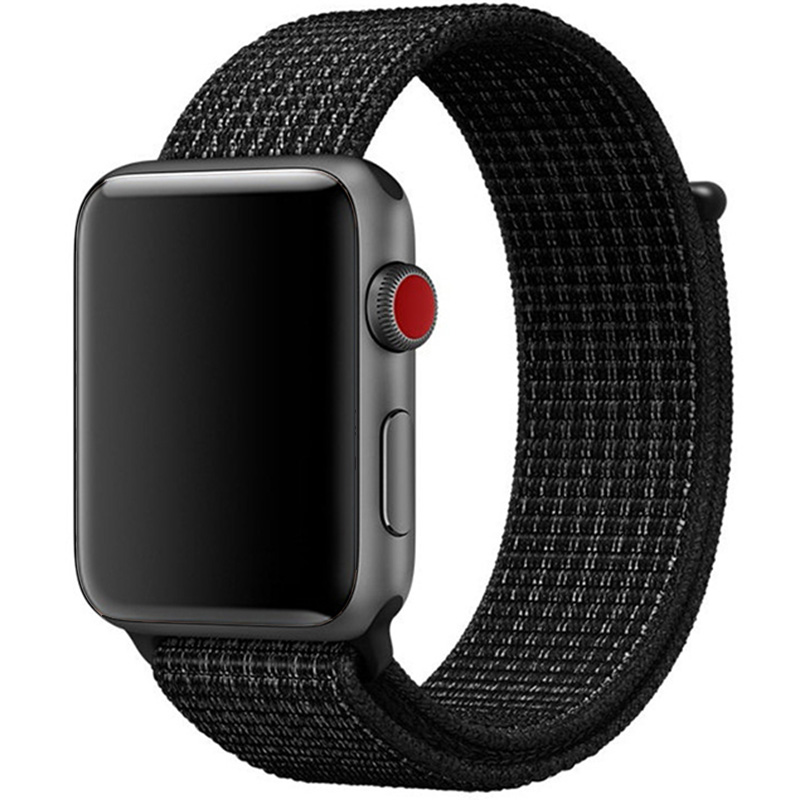 Nylonový Náramok Apple Watch 45/44/42/Ultra Whole Black